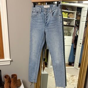 Denim Forum The Yoko High Rise Slim Jean